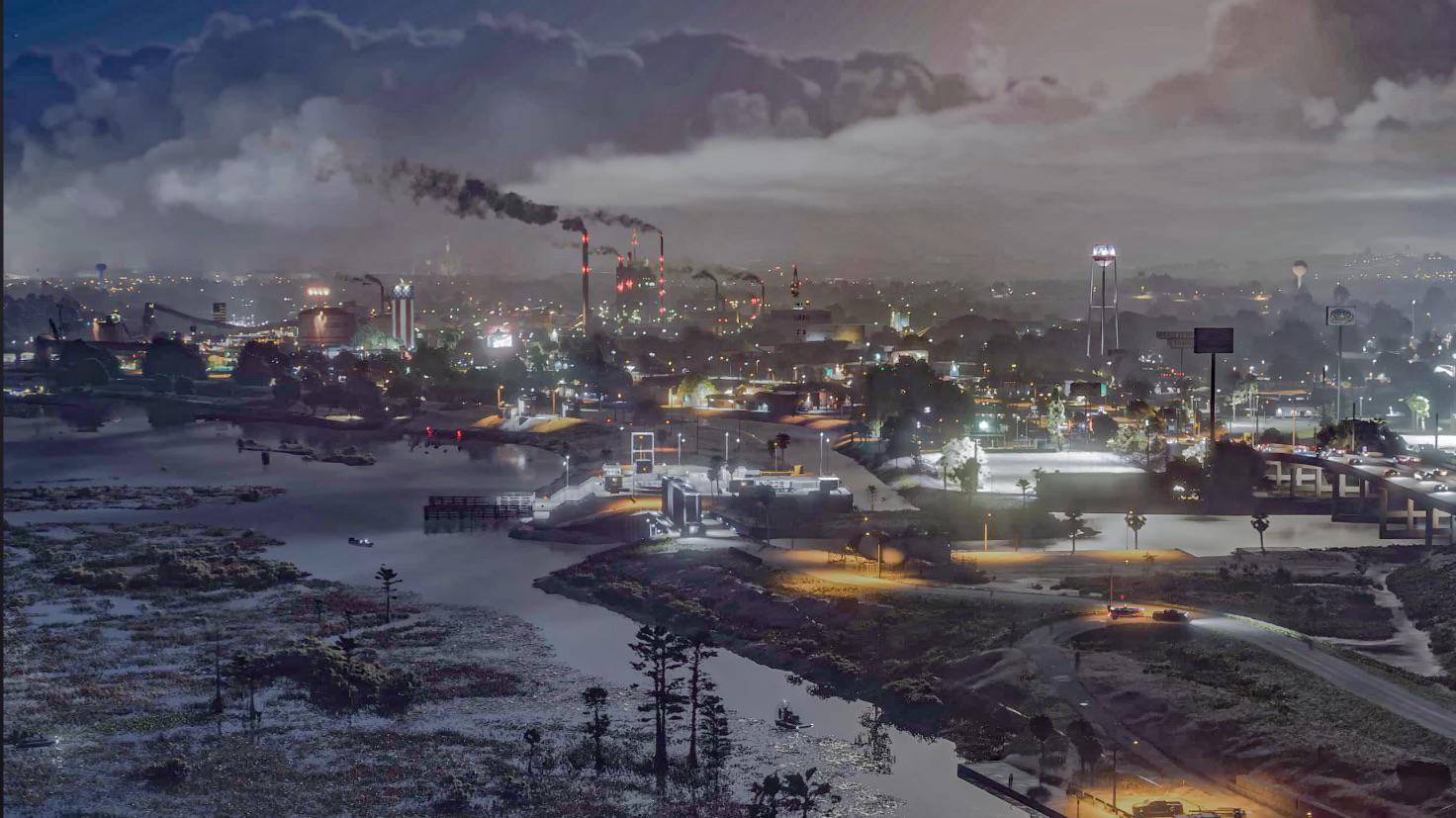 Ambrosia—製糖工場とバイカー勢の工業地帯